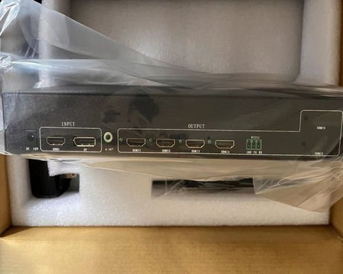 1 in 4 Out 4K 비디오 월 컨트롤러 – 다중 화면 디스플레이용 1x4 HDMI 분배기