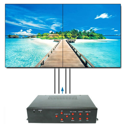 HDCP 영화 2x2 HDMI 비디오 월 제어기와 프로세서 1X2 1X3