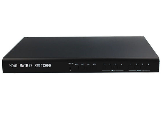 4 In 4 Out Matrix LCD 비디오 월 컨트롤러 HDMI1.3 HDPC1.3 프로토콜