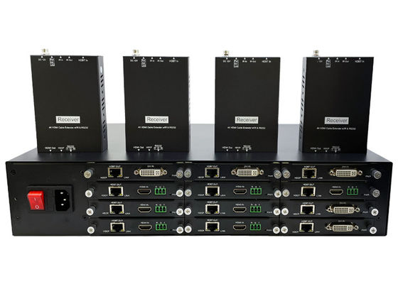 12X 하드미 입력과 하드바세트 출력과 4k HDMI 위에 Cat5 교수