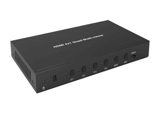 1XHDMI 출력과 1XVGA 출력과 4 입력 하드미 4K 쿼드 멀티뷰어