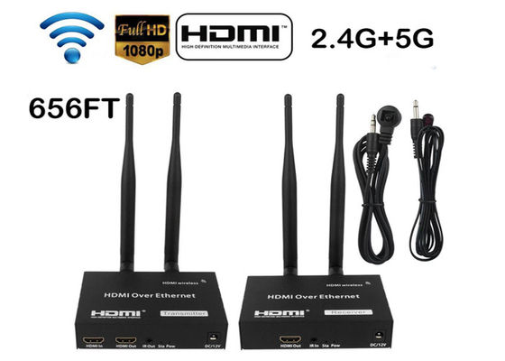 IR 리모트와 텔레비전 660ft / 200m HDMI 무선 송신기와 수신기 1080P