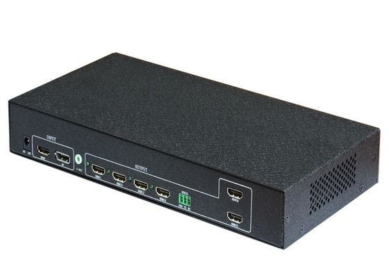 4X1080p 출력 비디오 월 컨트롤러 1ch 4K 60Hz에 HDMI 2.0 입력
