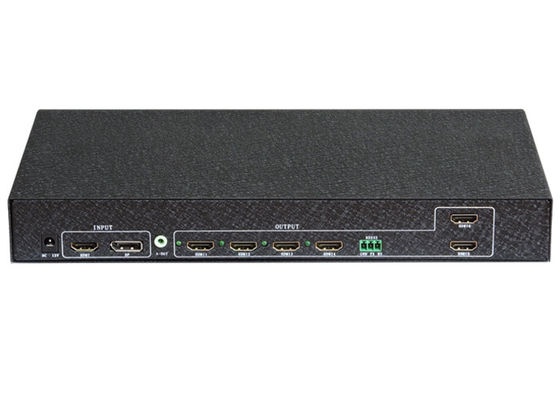4K 2X2 HDMI 영상 벽 관제사, 1x2 텔레비젼 벽 가공업자 3840x2160 60HZ