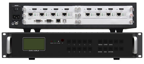 AC100-240v 전원 공급 장치 멀티 TV 디스플레이 컨트롤러 HDMI / VGA / Av / Ypbpr / USB 입력