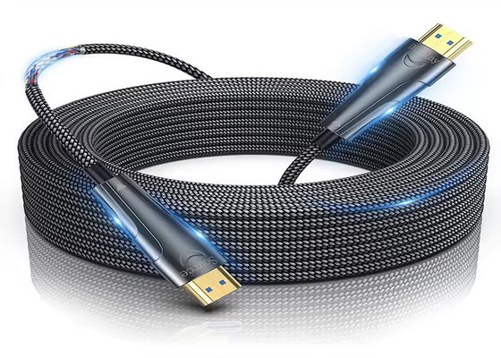초고속 HDMI 광섬유 케이블 4K/8K 전송, 제로 지연