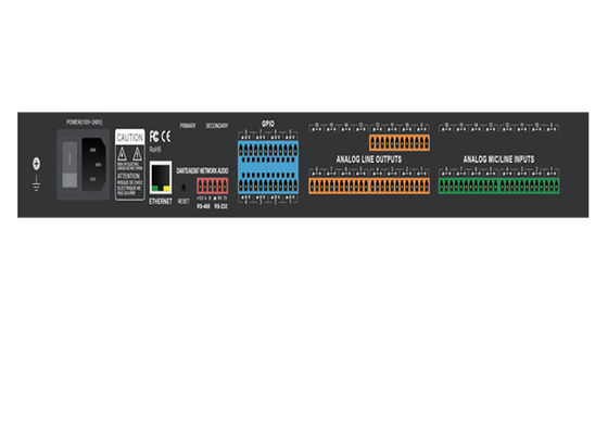 이더넷 댄테 오디오 컨트롤러 8 X XLR/TRS 컴보 잭 및 ADI SHARC 21489 프로세서