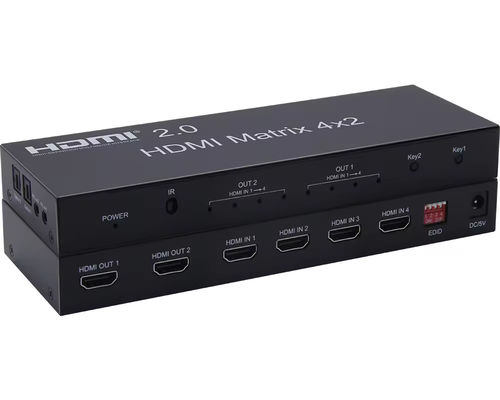 8k 4x2 HDMI 매트릭스 스위처