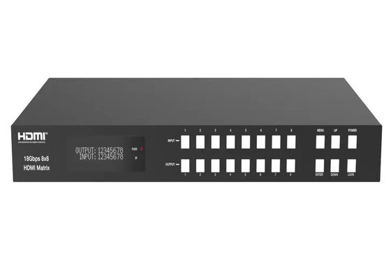지원 다중 출력 해상도 HDMI 매트릭스 스위처 홈 오디오 및 비디오 장비