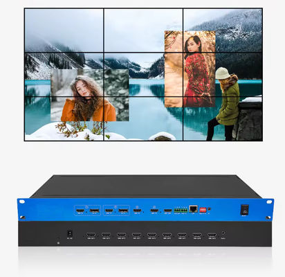 4k60 HDMI 매트릭스 스위처 3x3 3x4 3x5 3x6 비디오 프로세서 비디오 벽 프로세서