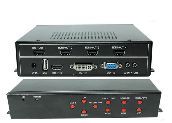4K LCD 비디오 벽 컨트롤러 HDMI, DVI - 원활한 디스플레이 솔루션