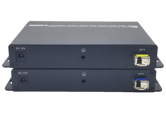 4K 60Hz HD 비디오 확장기와 2.25Gbps 대역폭 20 KM 비디오 전송을 업그레이드