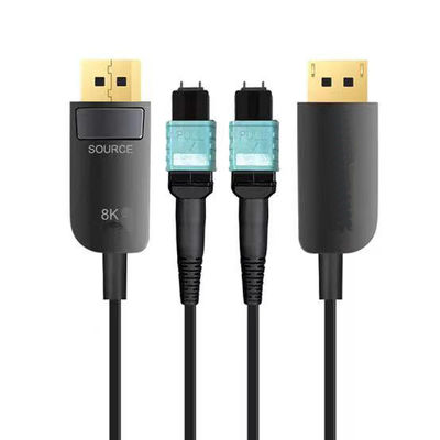 표준 MPO 광섬유 커넥터와 장거리 전송 HDMI 광섬유 케이블