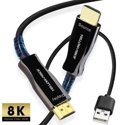 해상도 4K HDMI 광섬유 케이블 HDMI 2.0 제로 신호 손실과 호환
