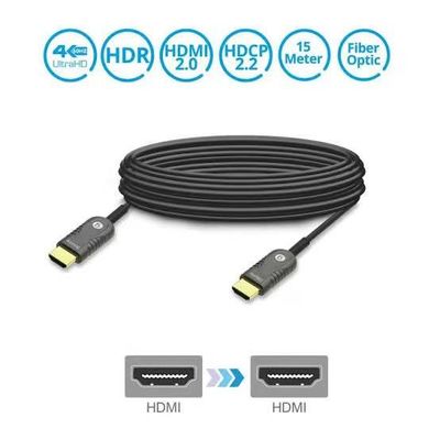 "고속 HDMI 2.0 광섬유 케이블 - 4K@60Hz, 18GbpsUltra HD 지원
