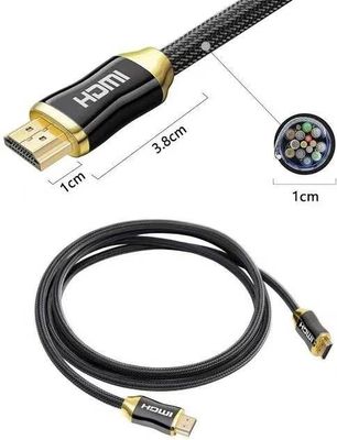 크리스탈 클리어 HDMI 광섬유 케이블 - 지연 없는 게임 및 스트리밍