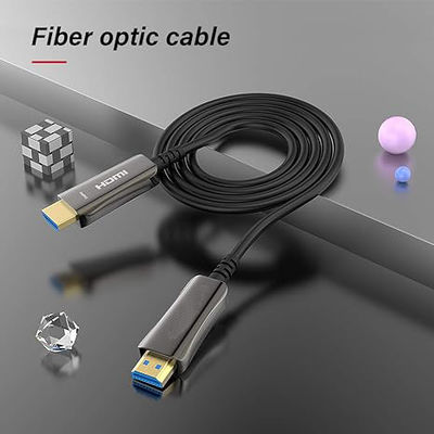 고품질 광섬유 HDMI 케이블 4K까지의 초고화질 해상도