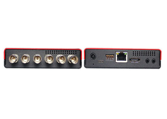 3G/HD/SD-SDI 쿼드 멀티뷰어 및 오디오 미터 디스플레이와 스위처