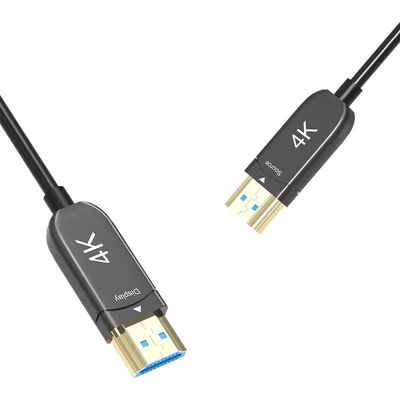 하이 스피드 파이버 HDMI 케이블: 울트라 HD 4K 60Hz, 가볍고 안정적인 신호 전송