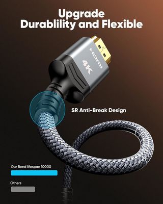 4K 60Hz HDMI 광섬유 케이블 - 장거리 HDMI 전송