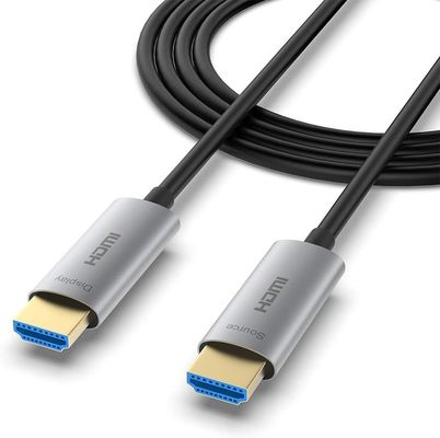 HDCP V2.3 및 지원되는 갱신 속도 60Hz로 전문 HDMI 1080P 광섬유 케이블