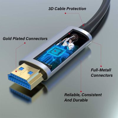홈 시어터 및 게임용 최고의 4K HDMI 광 케이블 100m 장거리