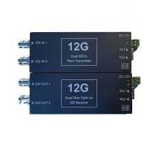 울트라 HD SDI 오버 파이버 확장기 - 제로 지연 12G SDI 확장기