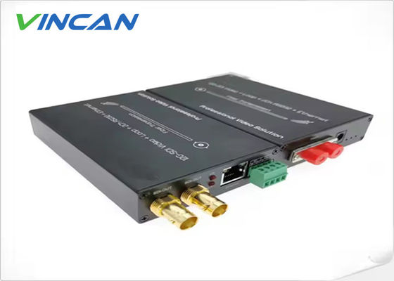 12G SDI 압축되지 않은 4K 동영상 섬유 확장기 실시간 UHD 광 전송