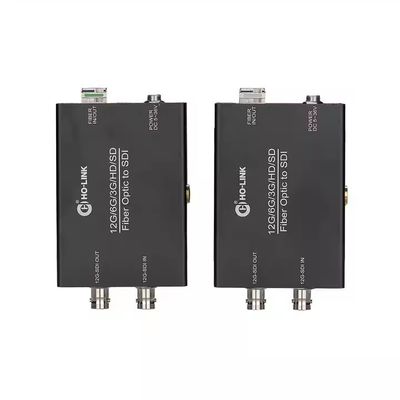 손실 없는 4K 장거리 신호를 위한 12G SDI 광 확장기
