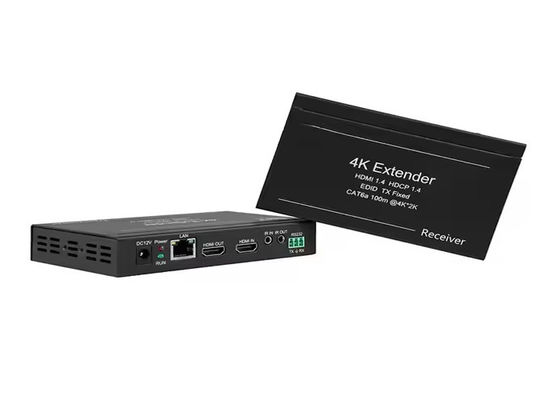 4K CAT 5 6 압축되지 않고 지연 없는 HDMI HDBaseT 확장기