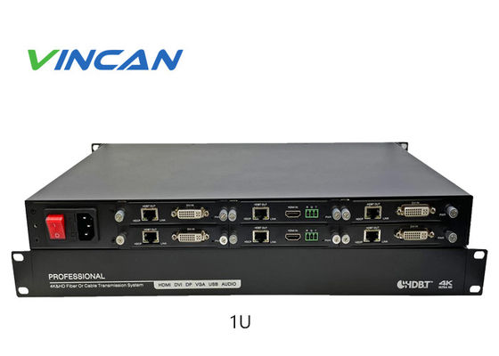 4K 울트라 HD HDMI HDBaseT 확장기 비디오 송신기 수신기 6개의 포트