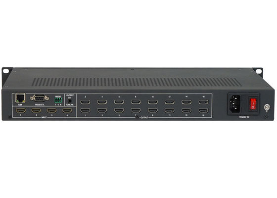 HDMI TV 비디오 벽 컨트롤러 4x4 4k 4 입력 16 출력
