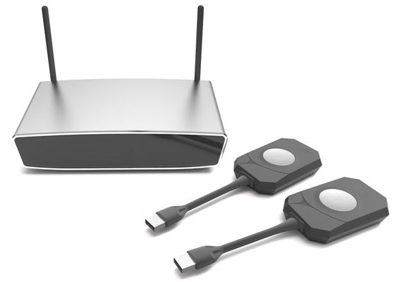 4K HDMI 무선 디스플레이 어댑터 덩글 AES CCMP 암호화 12V DC 전원 공급