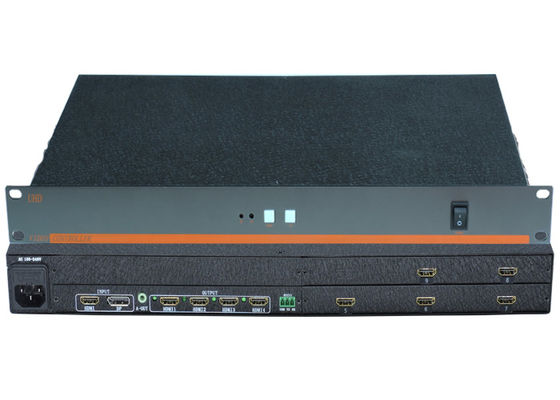 4K 1 입력 9 출력 비디오 월 컨트롤러 HDMI 분배기 (3x3 LCD 디스플레이 설정용)
