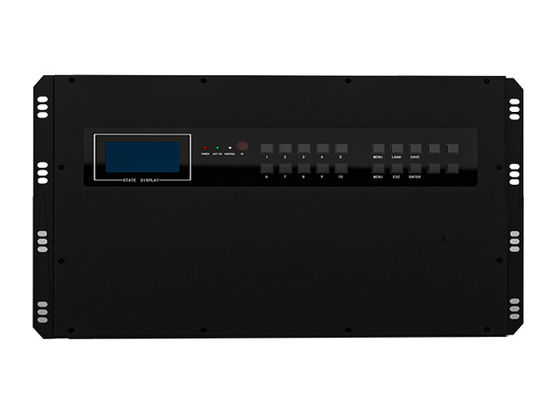7U 136포트 광섬유 KVM 송신기 및 수신기 노드 KVM 광섬유 매트릭스