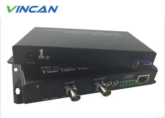 12G SDI 4K 섬유 확장기 - 중계 및 AV용 장거리 실시간 비디오