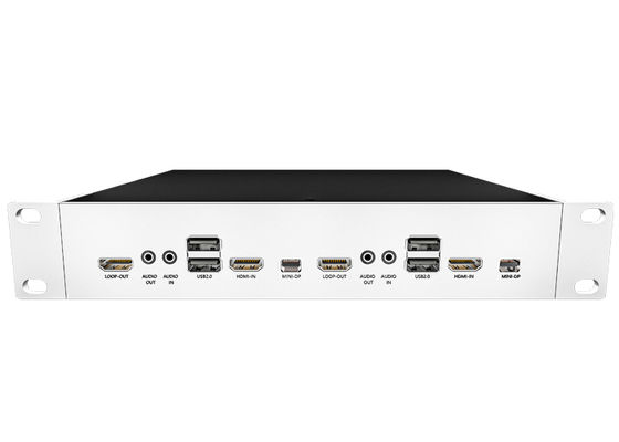 2U 섬유 패치 코드 제조 기계 분산 상호 연결과 함께 높은 확장성 시각화 응용 시스템