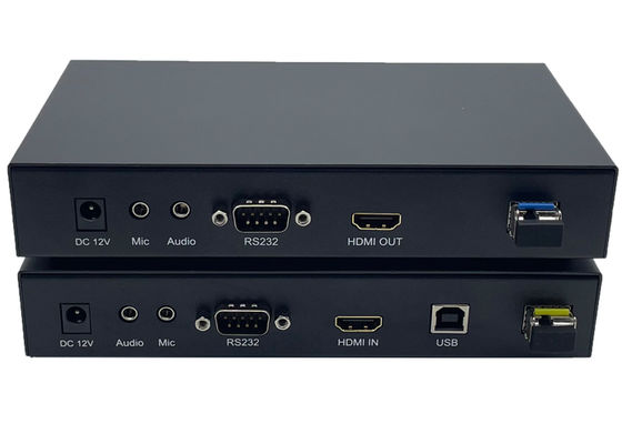 광섬유 확장 키트를 통한 4k hdmi 및 usb kvm