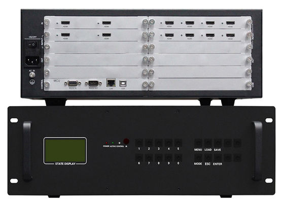 4K 1080P HDMI 비디오 월 컨트롤러 4 채널 입력 8 채널 출력