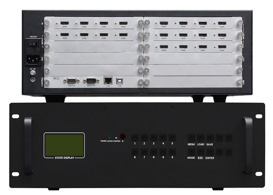 HDMI 1920*1200 60HZ 영상 벽 가공업자 12개의 수로에 있는 8개의 수로 출력