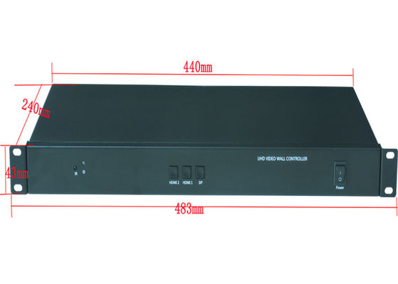 멀티 모니터 멀티 앵글 HDMI 비디오 월 컨트롤러 HD15 인터페이스