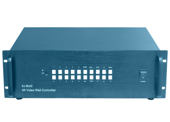 4K 60HZ LCD 비디오 월 컨트롤러 4 HDMI 신호 입력 16 출력