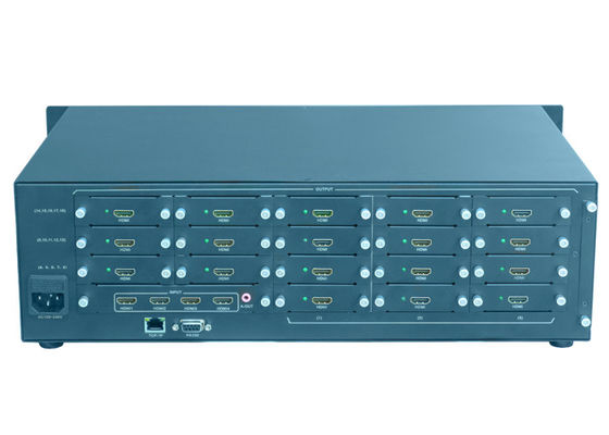 4K 60HZ LCD 비디오 월 컨트롤러 4 HDMI 신호 입력 16 출력