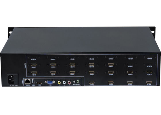 16 HDMI 출력에서 ​​LCD 디스플레이 3D 영상 벽 관제사 4x4 1