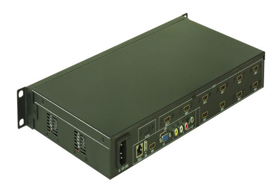 5x2 LCD 비디오 월 컨트롤러 USB HDMI VGA 비디오 AV TV 프로세서