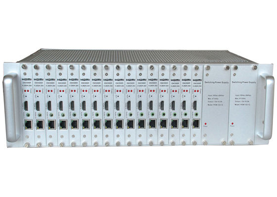 고화질 영상 신호용 16 채널 HDMI 3G SDI 인코더