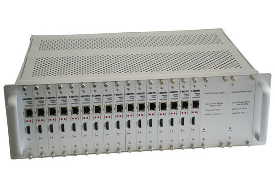 고화질 영상 신호용 16 채널 HDMI 3G SDI 인코더