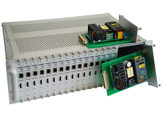 고화질 영상 신호용 16 채널 HDMI 3G SDI 인코더