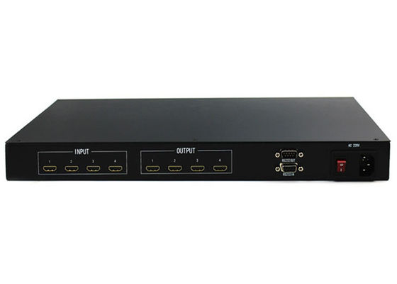 4 In 4 Out Matrix LCD 비디오 월 컨트롤러 HDMI1.3 HDPC1.3 프로토콜