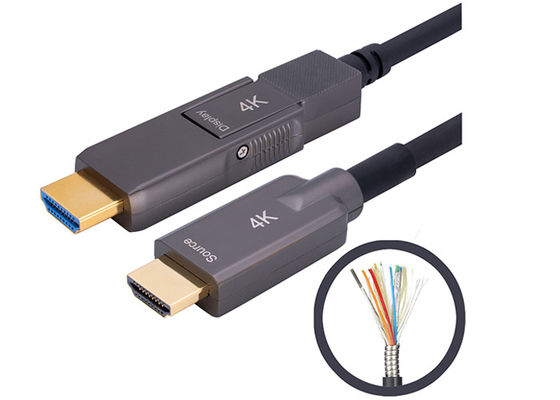 기갑 HDMI 2.0 광케이블 200CU 스테인리스 구조